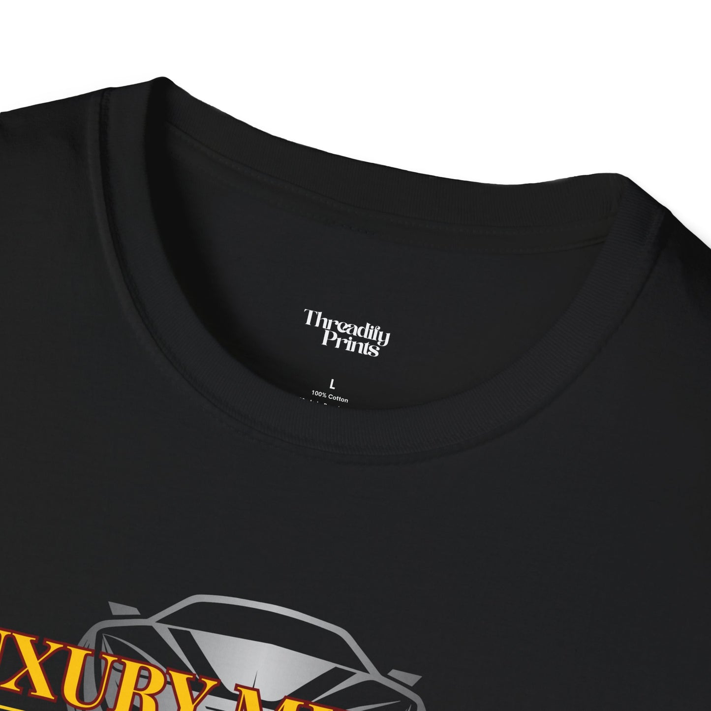 Luxury Mindset Unisex Softstyle T-Shirt, Motivational Tee, Streetwear Fashion, Casual Everyday Wear