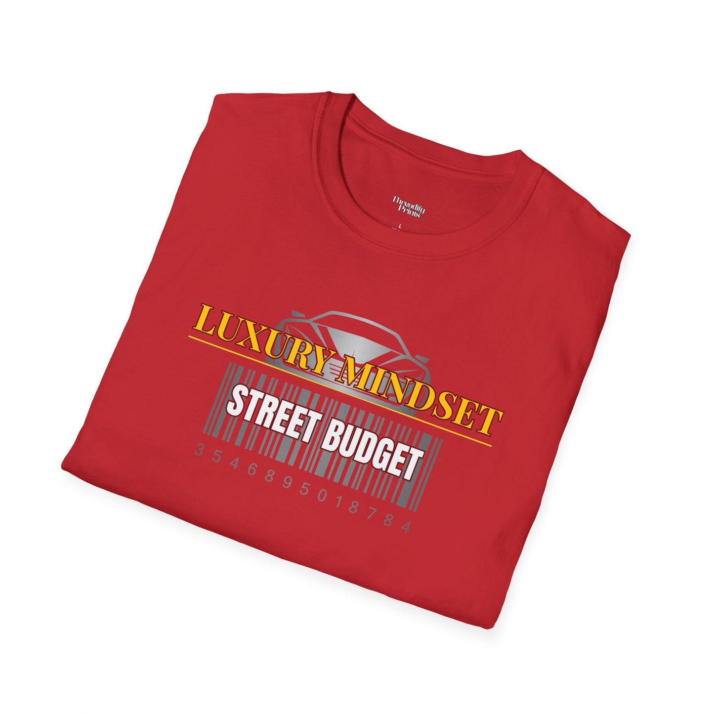 Luxury Mindset Unisex Softstyle T-Shirt, Motivational Tee, Streetwear Fashion, Casual Everyday Wear
