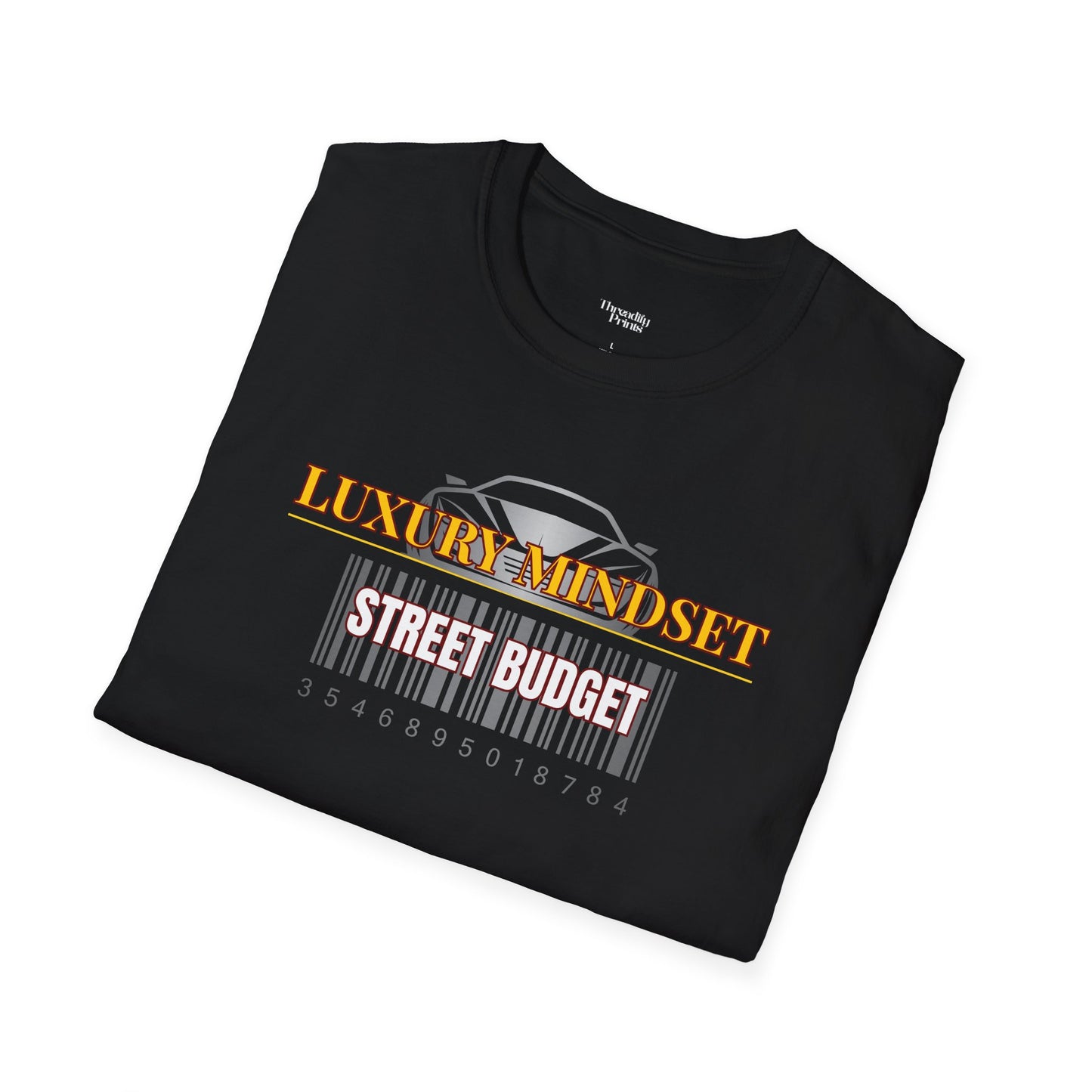 Luxury Mindset Unisex Softstyle T-Shirt, Motivational Tee, Streetwear Fashion, Casual Everyday Wear