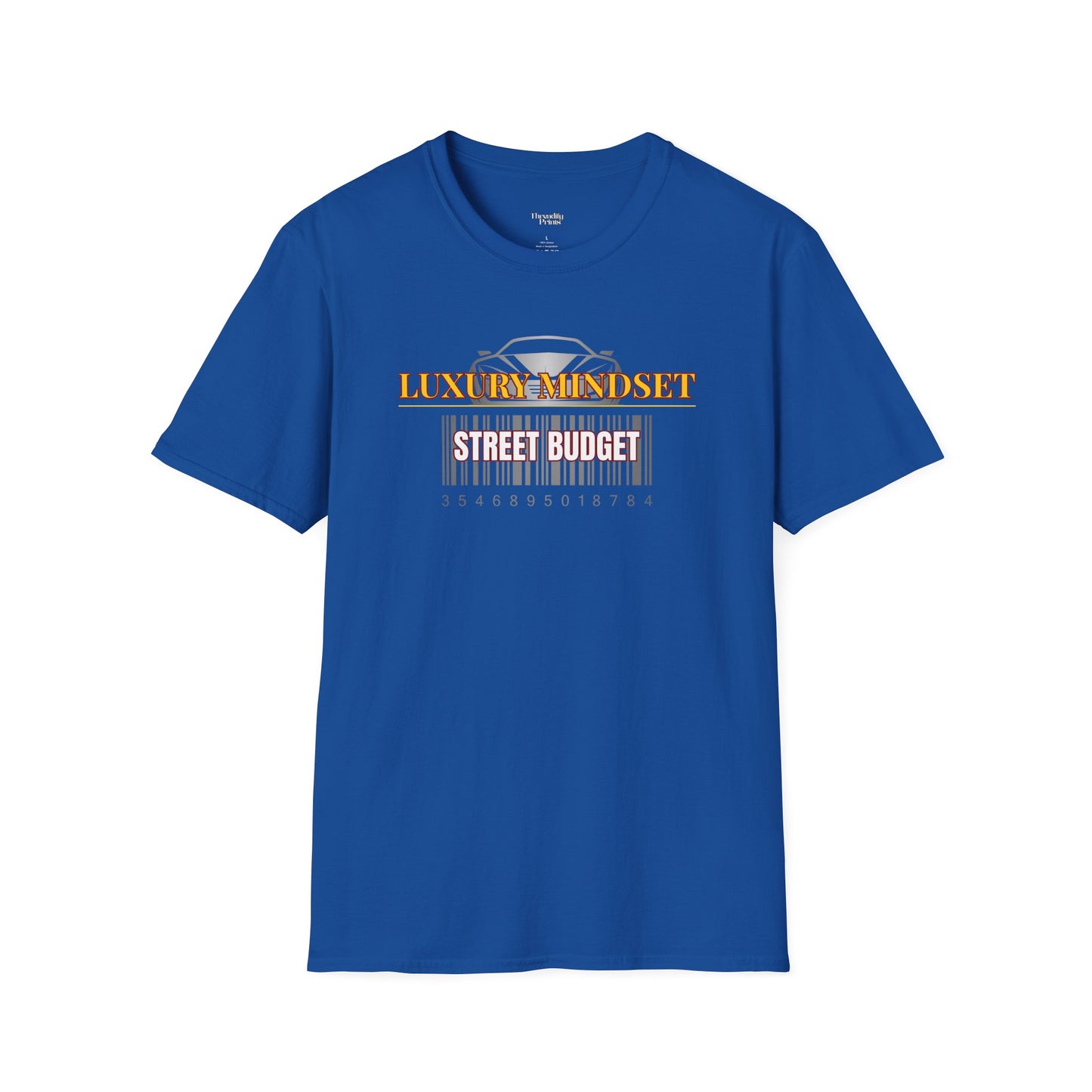 Luxury Mindset Unisex Softstyle T-Shirt, Motivational Tee, Streetwear Fashion, Casual Everyday Wear