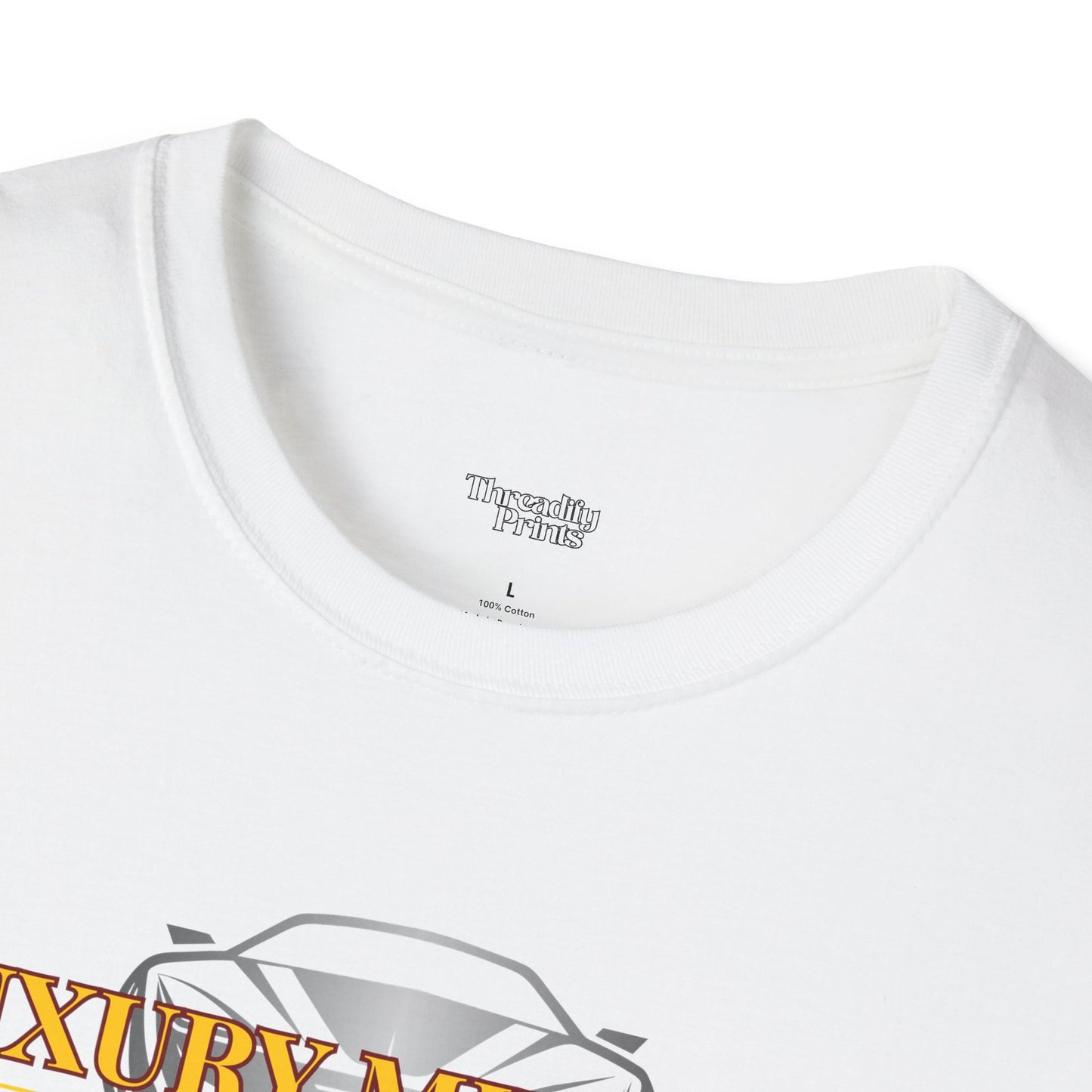 Luxury Mindset Unisex Softstyle T-Shirt, Motivational Tee, Streetwear Fashion, Casual Everyday Wear